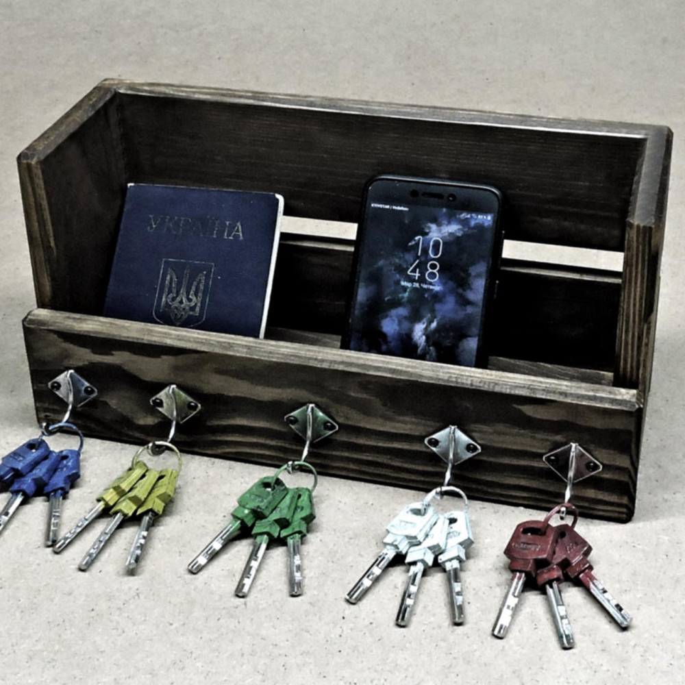 Ключница деревянная 