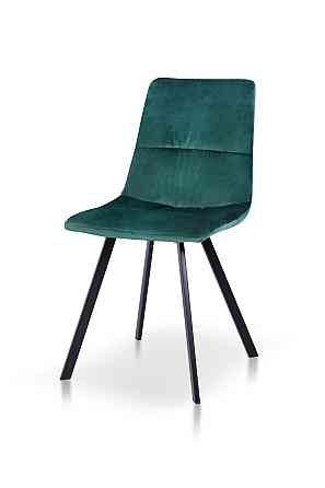 Стілець Авері чорний/велюр зелений Bluvel-78 Київ