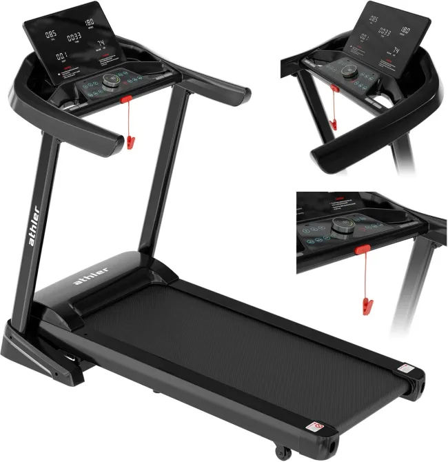 Беговая дорожка Athler Regulowana Bieżnia Elektryczna 18Km/H Impala 70 Czarna Киев - изображение 1