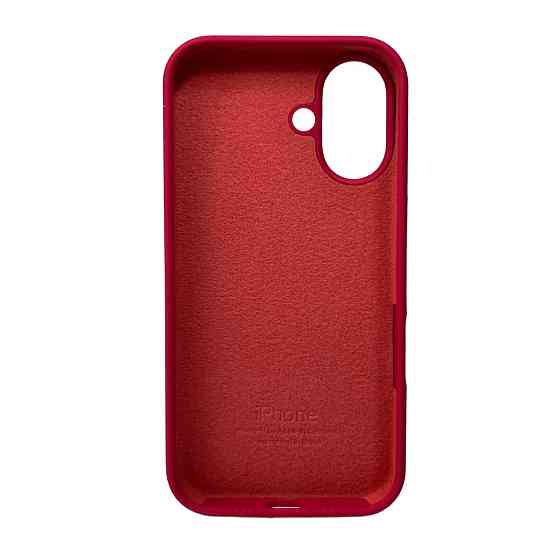 Чохол для смартфона Silicone Full Case AA Open Cam for Apple iPhone 16 35,Maroon Киев