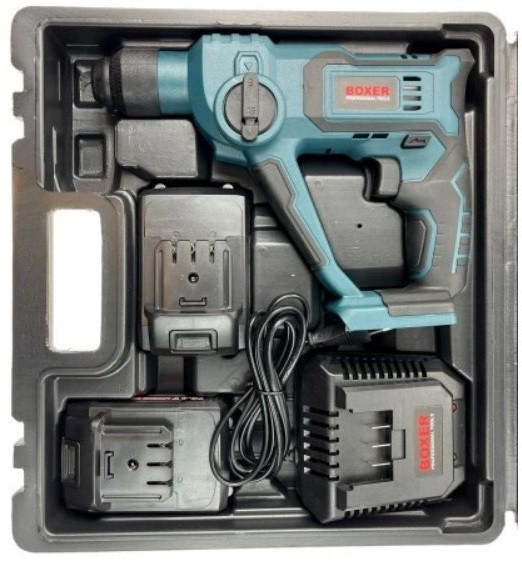 SR-146 Акумуляторний перфоратор SDS+ 20,4 В з м'якою рукояткою, 2 акумулятори, кейс та насадки Одеса - фото 10