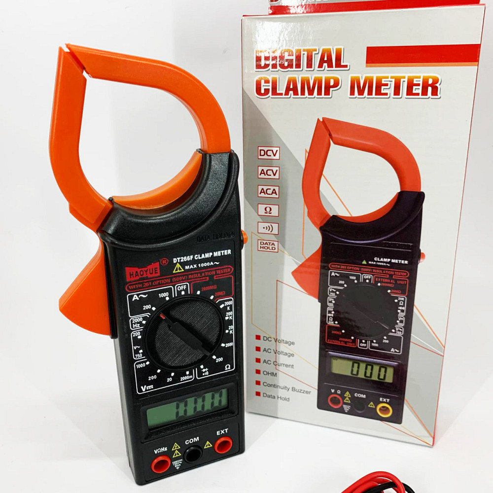 Мультиметр для електрообладнання HAOYUE DT266F, Мультиметр цифровий тестер амперметр GM-73 Львів - фото 10