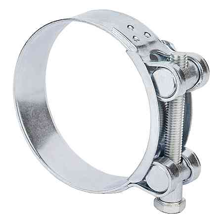 Хомут силовий оцинкований 24 мм Ø 76-80 мм (КРАТНО 5 шт.) SIGMA (2509231) Київ