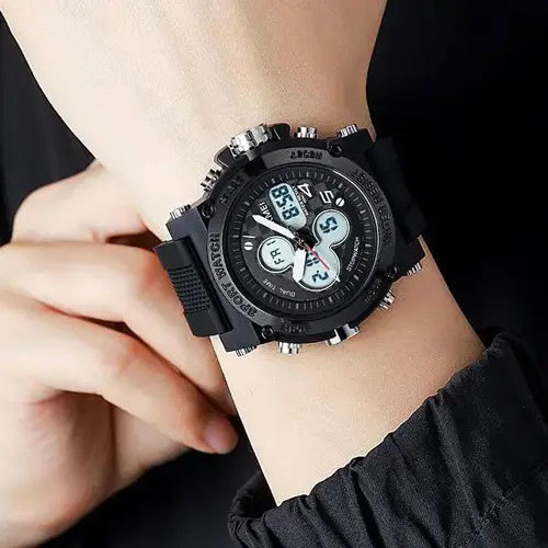 Часы спортивные армейские SKMEI 2065BKWT, Часы армейские для зсу Специальные для армии UX-45 Львов - изображение 13