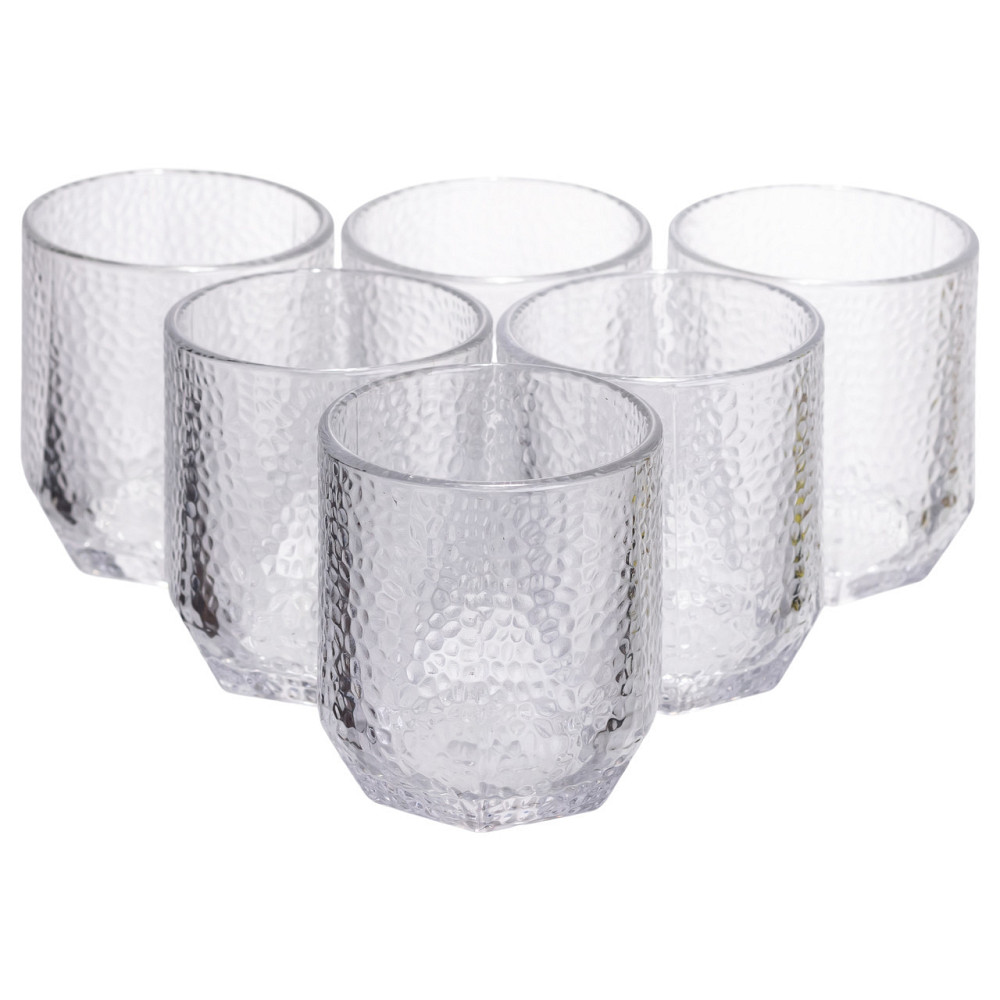 Набір склянок 6 (шт) 250 (мл) для лимонадів,соку,води,коктейлів HP-19-LJB-2 SBR Київ - фото 1