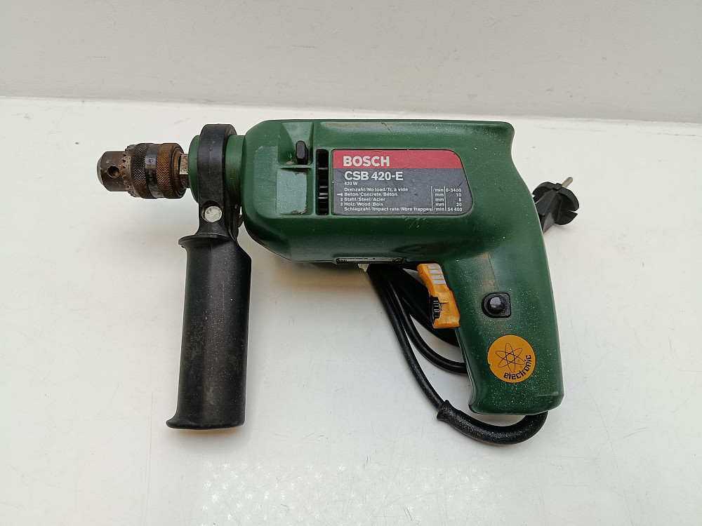 Ударний дриль Bosch CSB 420-E (420 Вт) (товар вживаний) Луцк - изображение 1
