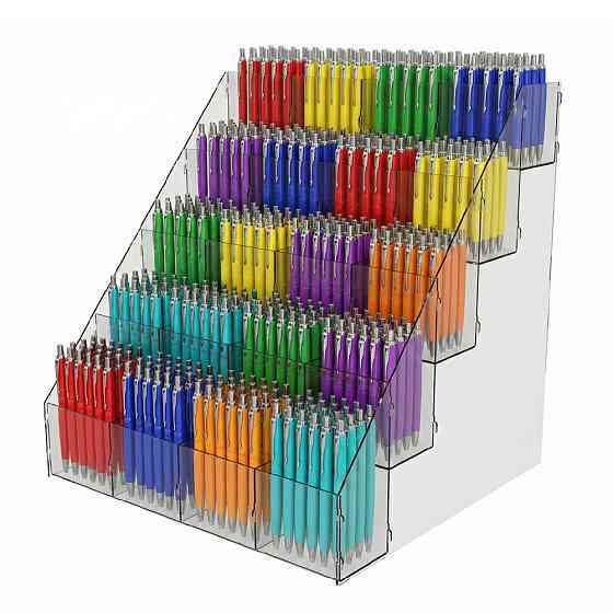 Подставка EKOSTAR для ручек и карандашей 5 ярусов на 20 ячеек Киев