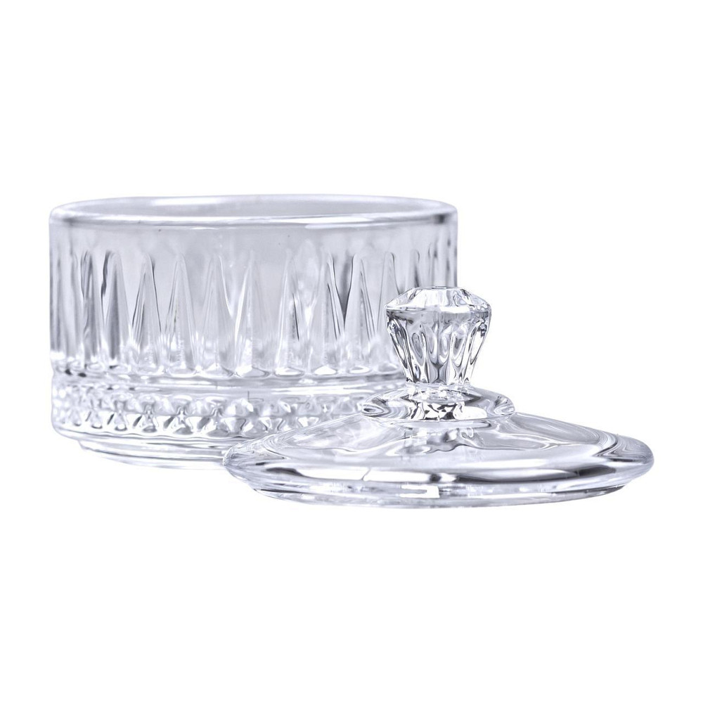 Цукерниця з кришкою Ø 6.5 см скляна HP-YH-29 Київ - фото 3