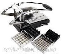 Картоплерізка для фрі нержавіюча сталь + 2 насадки 6511 KAMILLE Житомир - изображение 1