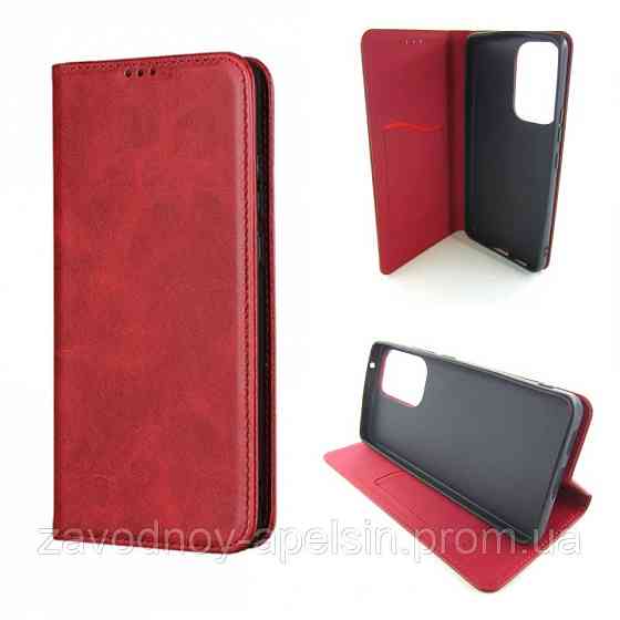 Чехол книжка Подставка Samsung A53 A536 (красный) Одесса