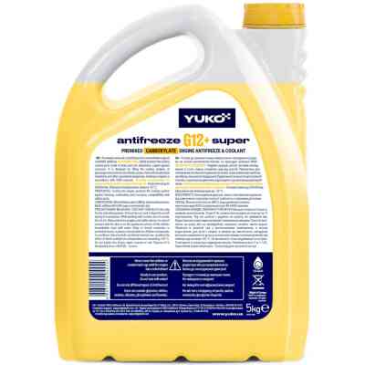 Антифриз Yuko -32 Super G12+ жовтий. ПЕ кан.5л (5 кг.) (4823110404454) Вінниця