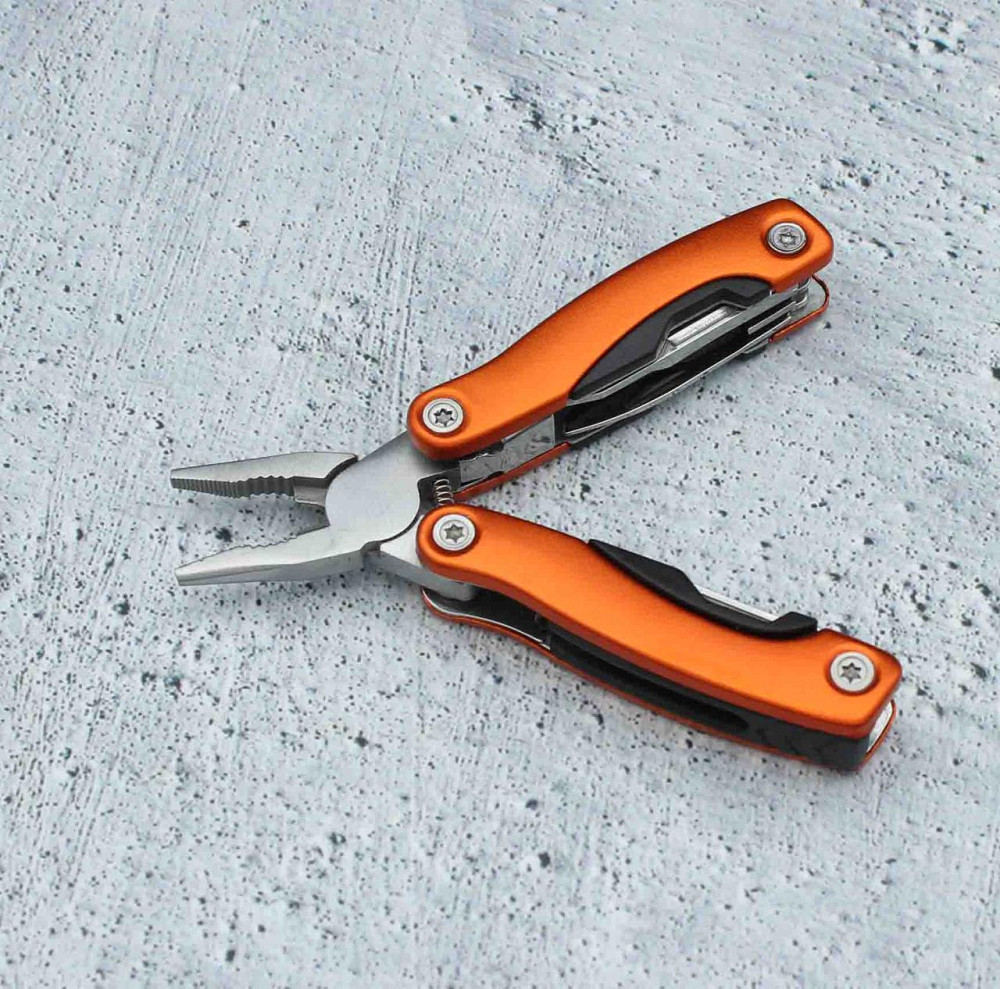 Мультитул міні M142, оранжевий Дніпро - фото 2