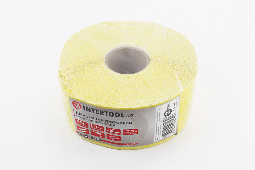 Шліфувальний папір 115ммx50м K36 BT-0813 Київ - фото 1