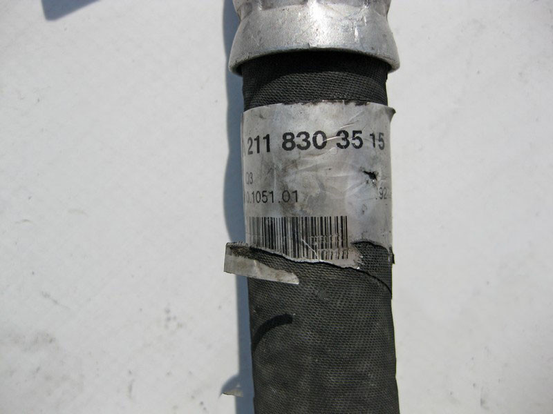 Mercedes-Benz  A2118303515 Трубка кондиціонера від колісної арки до компресора для двигуна M272 V6 2.5л 3.0л 3.5л E-Class W211 S211 Одесса - изображение 5