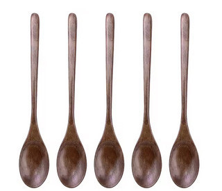 Ложки довгі дерев'яні набір 5 шт Київ - фото 1