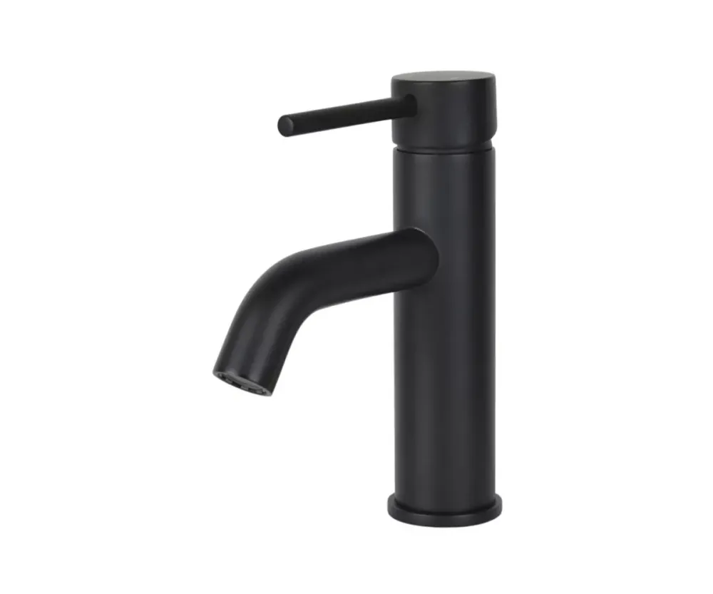 Смеситель для умывальника WEZER EKO1C-01-BLACK черный Киев - изображение 1