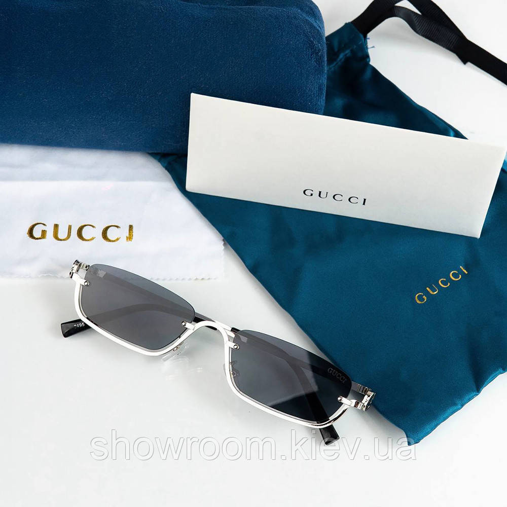 Женские брендовые солнцезащитные очки GG (9524) Киев - изображение 2