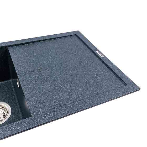 VALESO Гранітна мийка для кухні VALESO SOLID 7843 матова Антрацит Киев