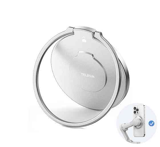 Кольцо-держатель для айфона на стабилизатор OM 6/5 магнит MagSafe Telesin P7-RB-01-TDJ Киев