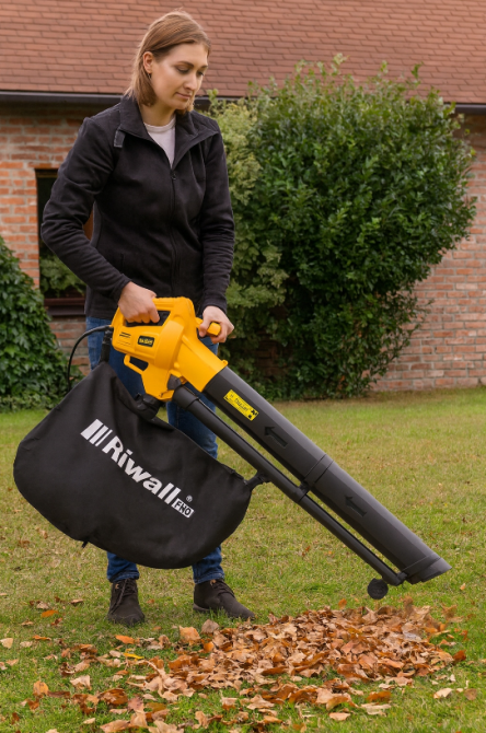 Садовий пилосос електричний Riwall 3200W (Чехія) Київ - фото 9