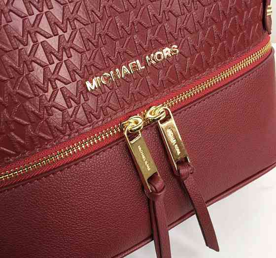 Женский рюкзак Michael Kors Rhea Zip G Bordeaux Lux Киев