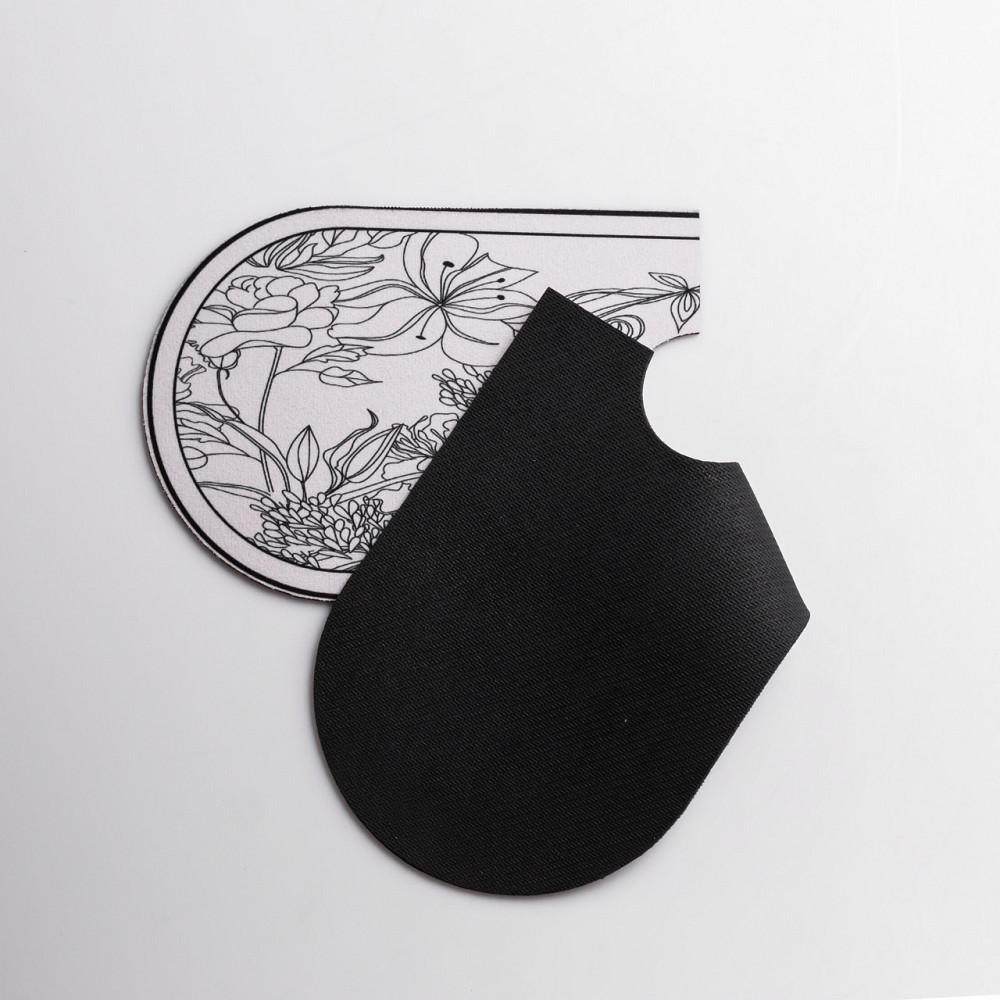 Влаговпитывающий коврик для раковины под кран из полиэстера 37,5*13 см HP-42-12W Киев - изображение 3