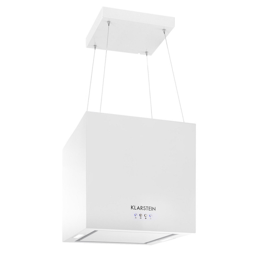 Люстра островная вытяжка 596м³/ч LED панель EEC A белая (Германия, читать описание) Ровно - изображение 1