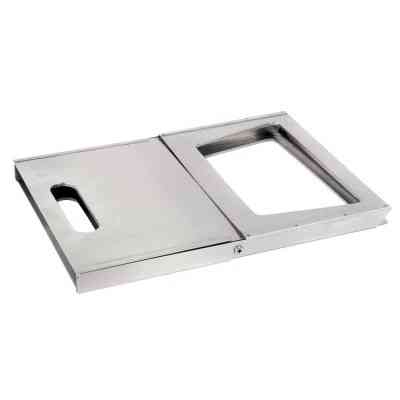 Гриль-барбекю Bo-Camp Notebook/Fire Basket Compact Silver (8108347) Винница