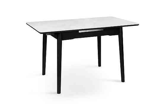 Стіл Нептун 95/125*70 чорний/керам бетон Київ