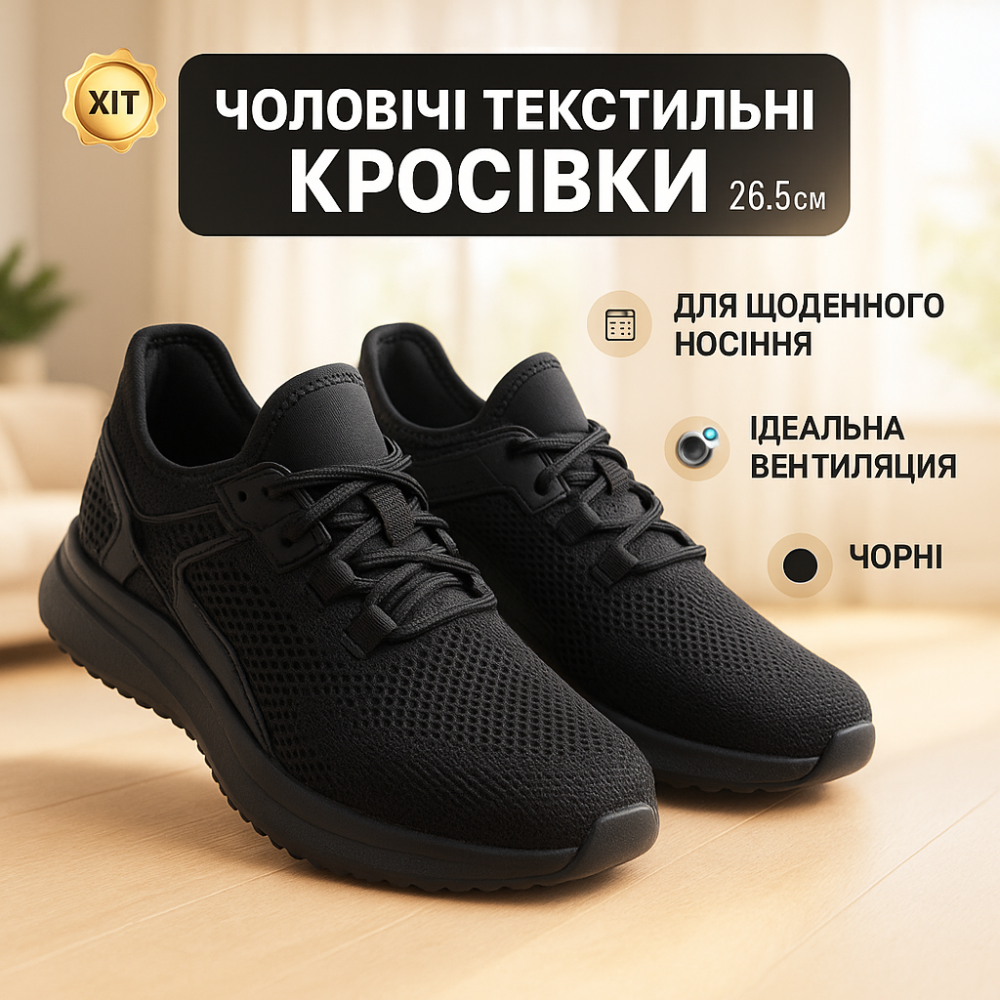 Дуже легкі чоловічі кросівки 41р 26.5см, Літні кросівки текстиль Легкі чоловічі для літа BL-91 Львів - фото 11