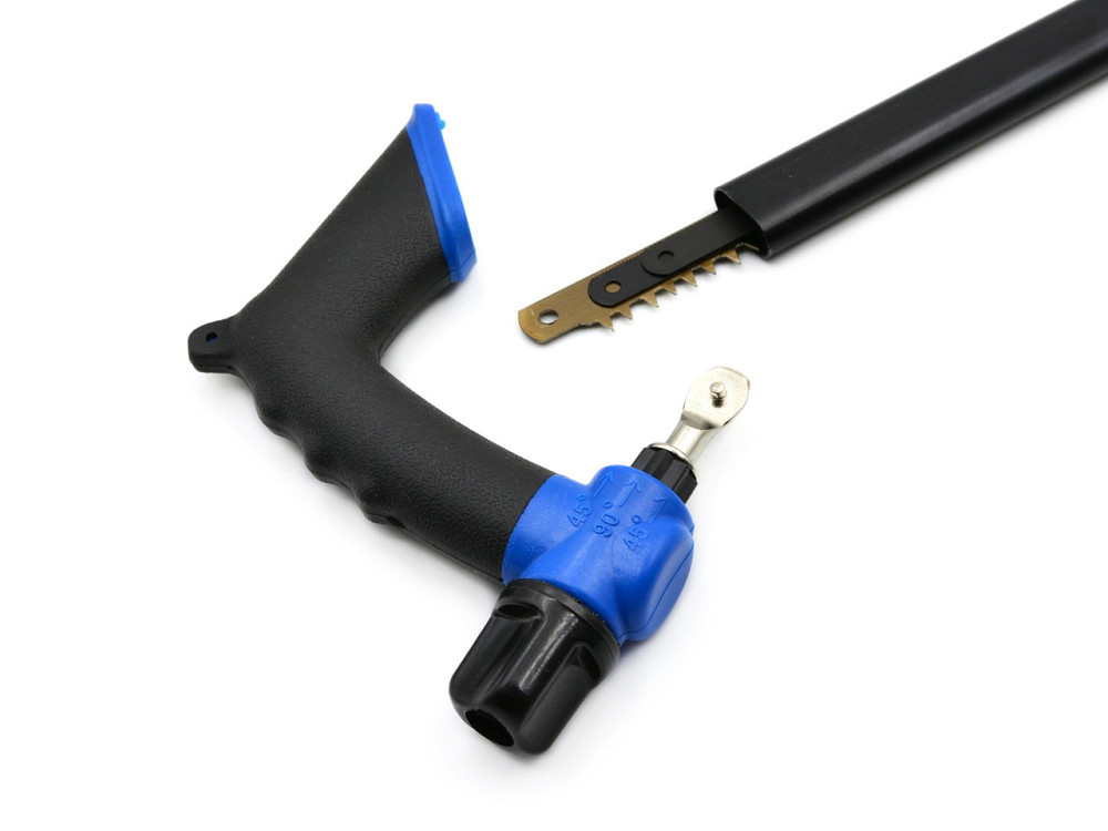 Пилка по металу "GeKo" 300 мм, ручка вертикальна + 3 полотна Киев - изображение 6