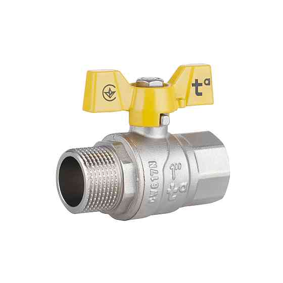 Кран кульовий Thermo Alliance Forte 1" ВН для газу (метелик) SF607G25 Київ