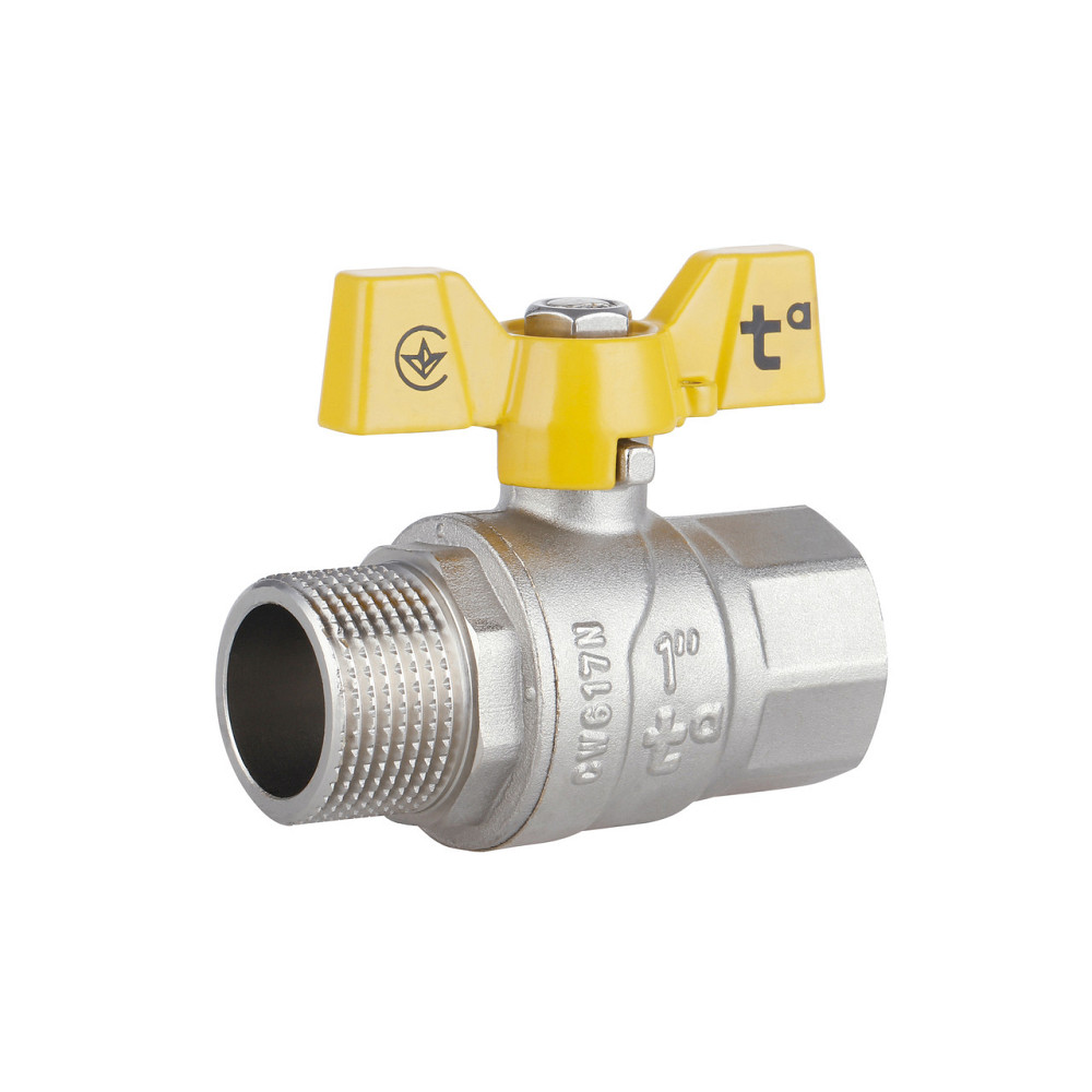 Кран кульовий Thermo Alliance Forte 1" ВН для газу (метелик) SF607G25 Київ - фото 1