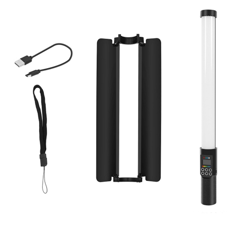 Світлодіодний освітлювач палка RGB 122 LED 55см відбивач Puluz PU4135 Київ - фото 3