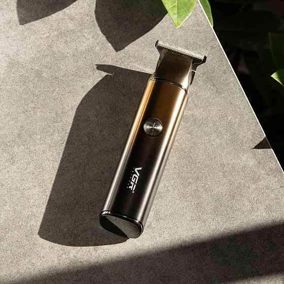 Тример для стрижки VGR V-986 з насадками та USB, золото Київ