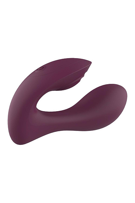 Вібратор подвійний стимуляцією з пультом керування Dream Toys Essentials Ultra Dual Vibe, фіолетовий Sex Aura Київ - фото 3