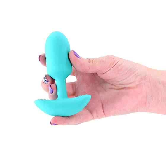 Анальна пробка із вібрацією NS Novelties INYA — Pulse — Teal Sex Aura Київ