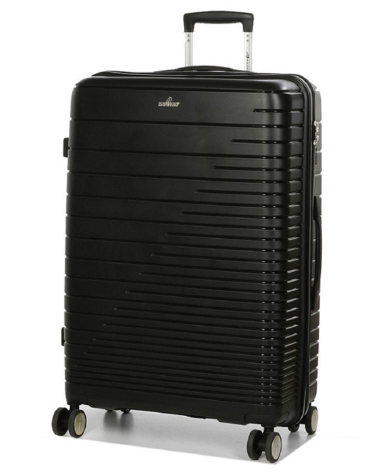 Чемодан полипропиленовый MADISSON 33703 большой 75 см черный Киев - изображение 1