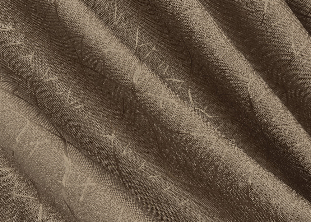 Комплект готових штор VR-Textil Льон Савана № 688ш Коричневий 150х270 см 2 шт (30-467) Київ - фото 14