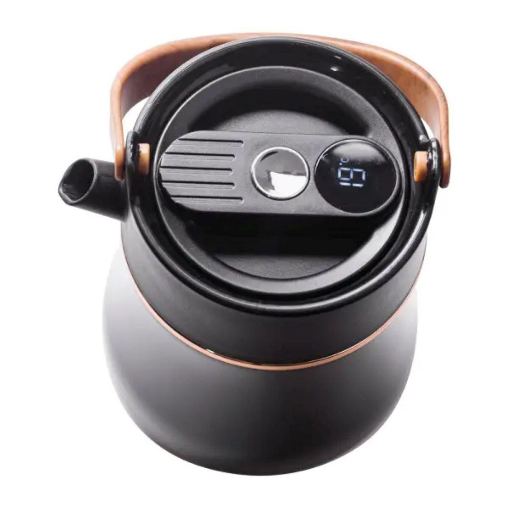 Чайник-термос с термометром 700 мл черный Киев - изображение 5