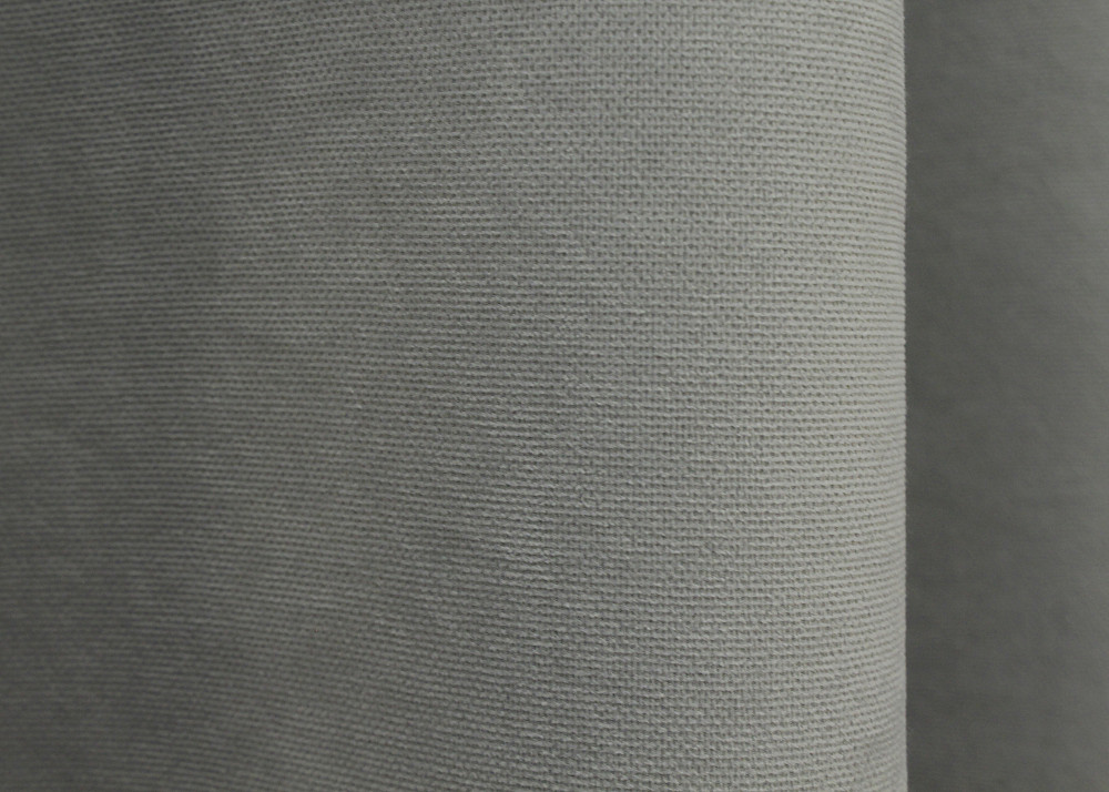 Шторная ткань микровелюр Petek цвет светло-серый 1477ш Киев - изображение 3