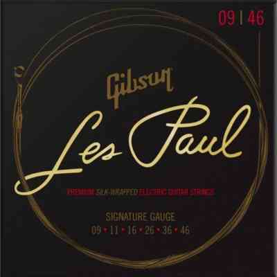Струны для гитары Gibson SEG-LES Les Paul Premium Electric Guitar Strings Signature (09-46) (230475) Винница