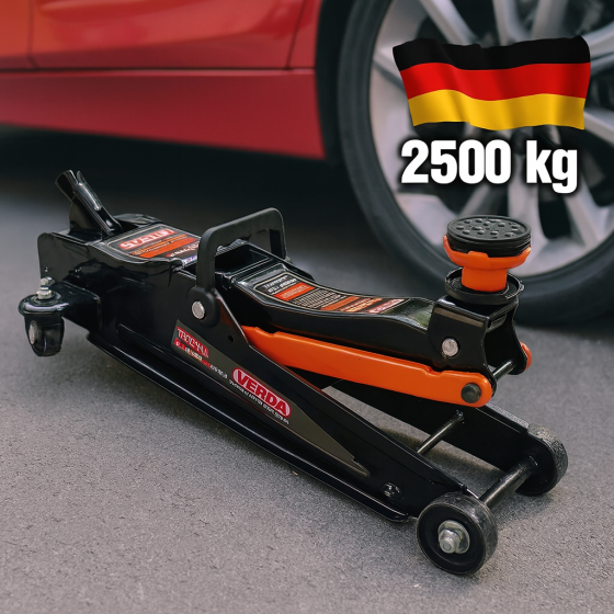 Домкрат гідравлічний з клапаном безпеки 2500 кг 80-360 мм професійний гідравлічний домкрат для легкового автомобіля Львів