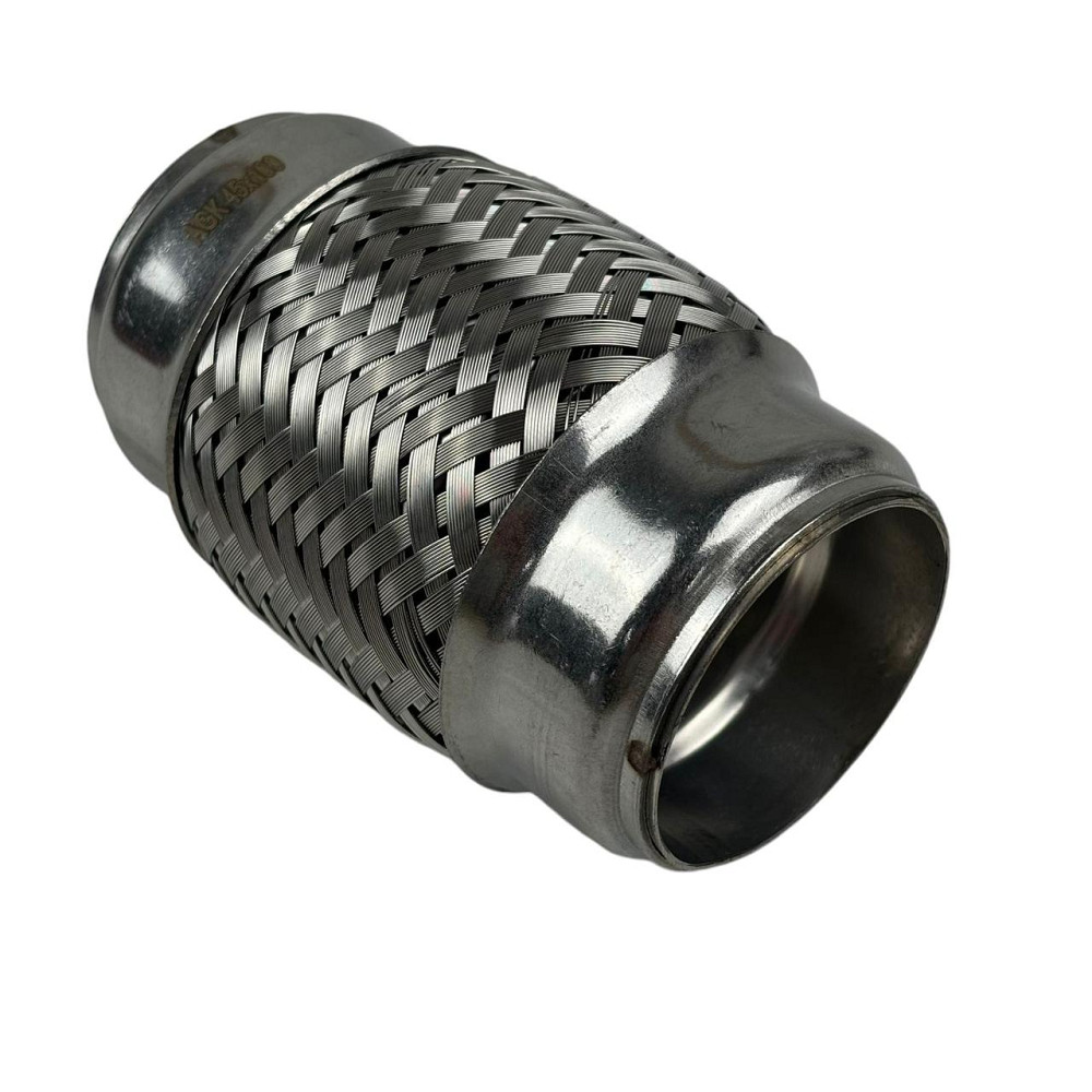 Гофра 45х100 (3-х слойная) Amulet, Шкода Octavia 1.6 длинная AGK глушителя Мукачево - изображение 1