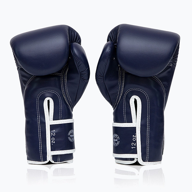 Боксерські рукавиці Fairtex BGV14 Blue 10 унцій (бинти в комплекті) Кам'янське - фото 5