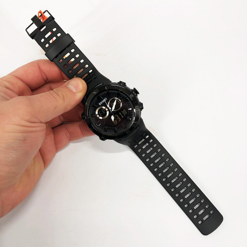 Зручні годинники для занять спортом SKMEI 2014BKBK, Годинники для туризму походів AZ-15 Івано-Франківськ - фото 6