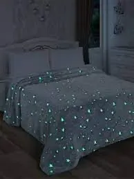 Серый Детский плед-покрывало светящийся в темноте Magic Blanket 150*200 Коломыя - изображение 10