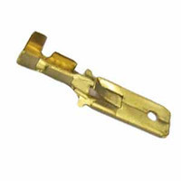 Клемма кабельная плоская (папа) 0,75 - 2,5кв.мм. (короткий) 6,3мм, латунь WTE (Турция) Полтава - изображение 1