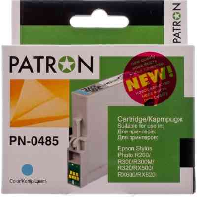 Картридж Patron для EPSON R200/300 (PN-0485)L/CYAN (CI-EPS-T048540-LC-PN) Винница