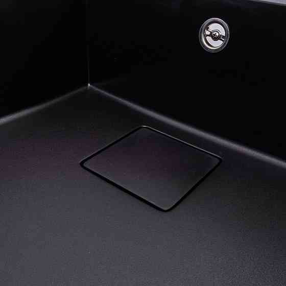 Гранітна мийка VALESO GALANS 7850 матова Чорна Коломыя